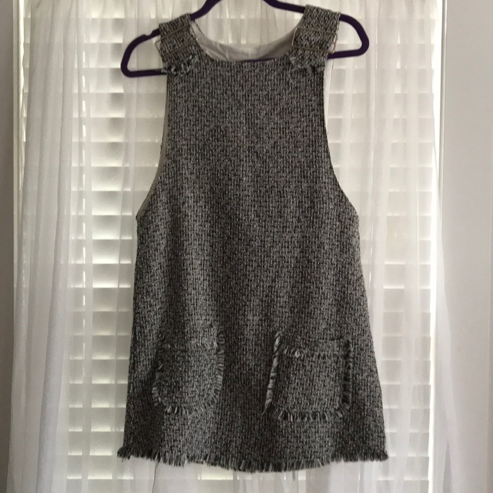 Boutique Overall Twill Dress